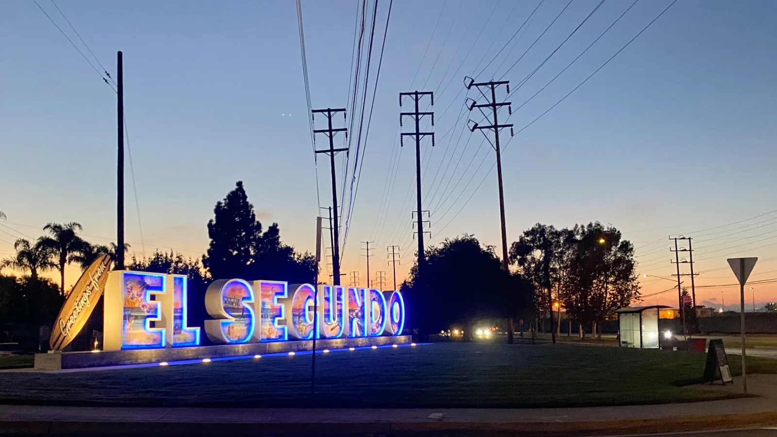 El Segundo welcome sign