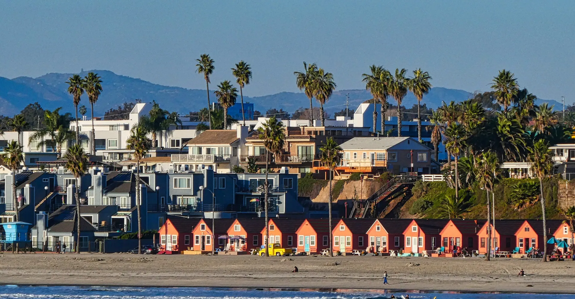 Oceanside coastal view